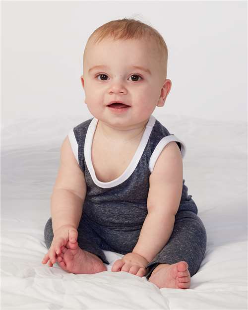 Infant Harborside Mélange Tank Romper - Image 23