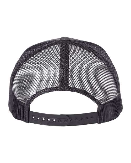 Retro Trucker Cap - Dark Heather Grey - Image 2