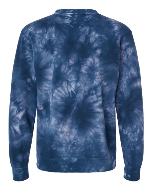 Unisex Midweight Tie-Dyed Crewneck Sweatshirt - Image 2