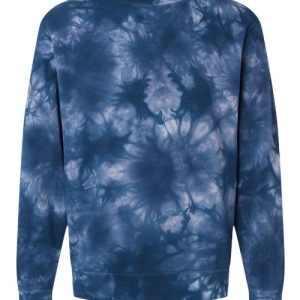 Unisex Midweight Tie-Dyed Crewneck Sweatshirt