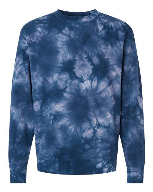 Unisex Midweight Tie-Dyed Crewneck Sweatshirt