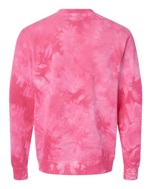 Unisex Midweight Tie-Dyed Crewneck Sweatshirt - Image 14