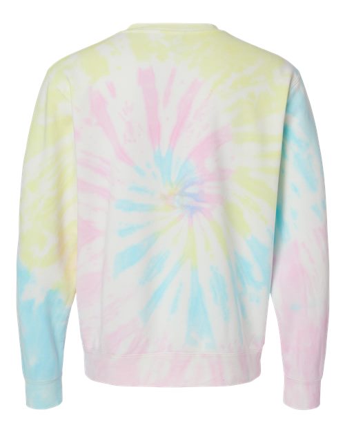 Unisex Midweight Tie-Dyed Crewneck Sweatshirt - Image 20