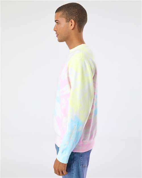 Unisex Midweight Tie-Dyed Crewneck Sweatshirt - Image 23