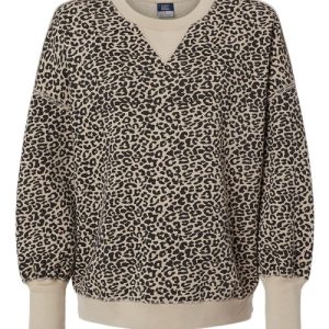 Women's Sueded Fleece Crewneck Sweatshirt