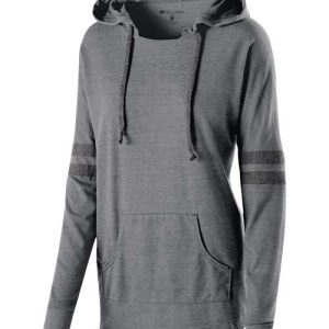 Women's Triblend Hooded Long Sleeve T-Shirt