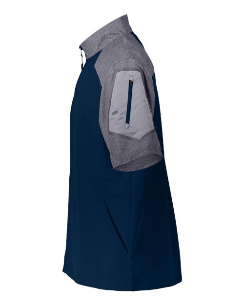 Unisex Raider Short Sleeve Quarter-Zip Pullover - Image 3