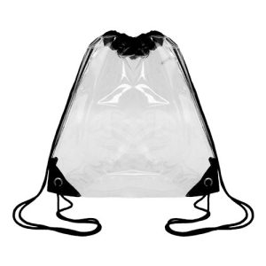Clear Drawstring Pack