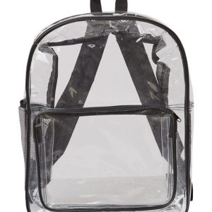 Large 17" Heavy Duty Clear Backpack