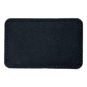 Medium Blank Black Patch - Qty 10