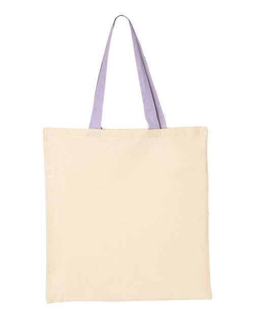 Economical Tote with Contrast-Color Handles - Image 15
