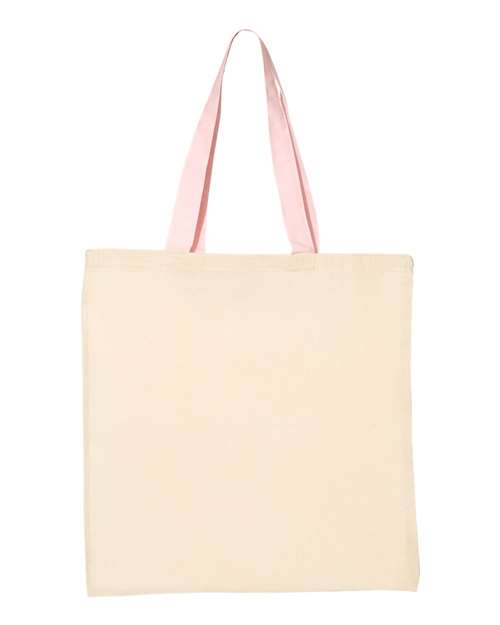 Economical Tote with Contrast-Color Handles - Image 17