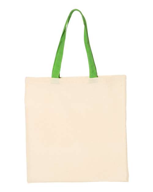 Economical Tote with Contrast-Color Handles - Image 20