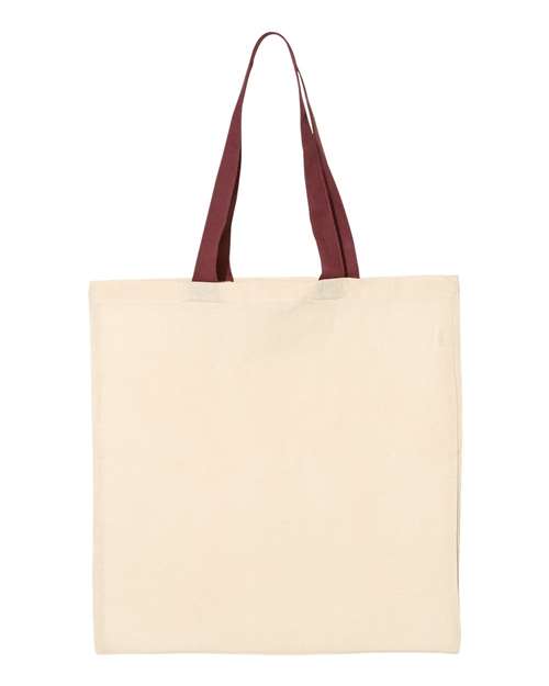Economical Tote with Contrast-Color Handles - Image 22