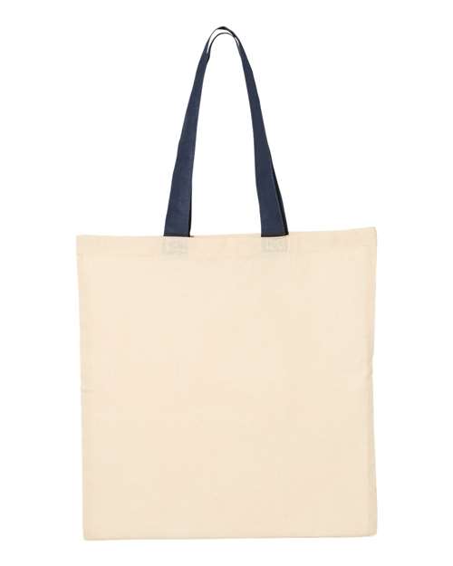 Economical Tote with Contrast-Color Handles - Image 24