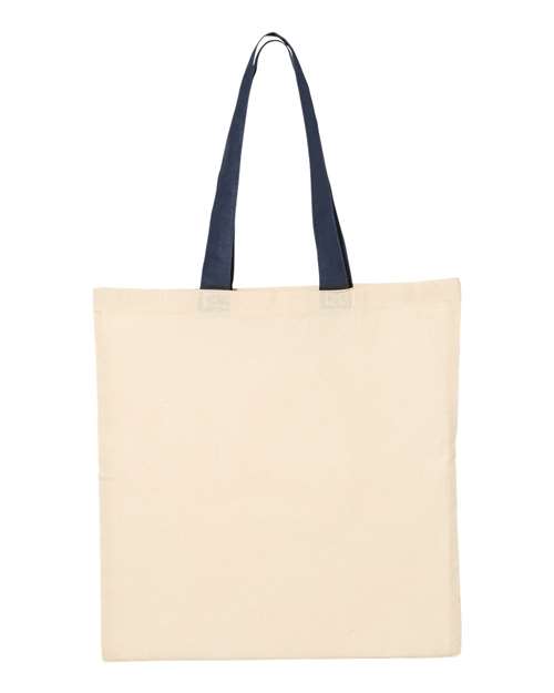 Economical Tote with Contrast-Color Handles - Image 23