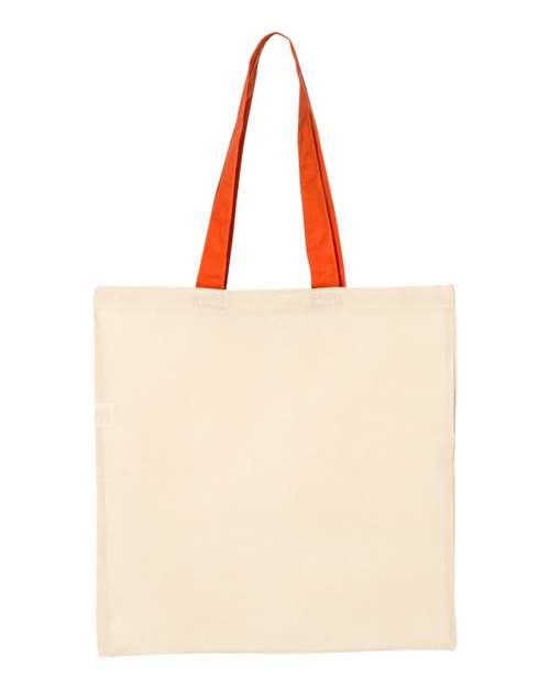 Economical Tote with Contrast-Color Handles - Image 26