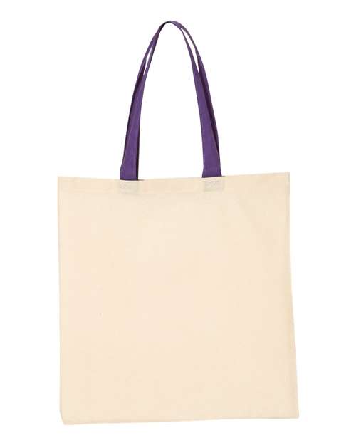 Economical Tote with Contrast-Color Handles - Image 28