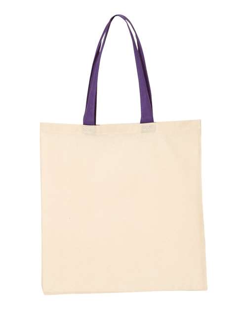 Economical Tote with Contrast-Color Handles - Image 27