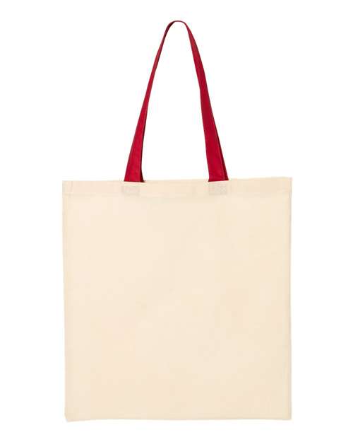 Economical Tote with Contrast-Color Handles - Image 29