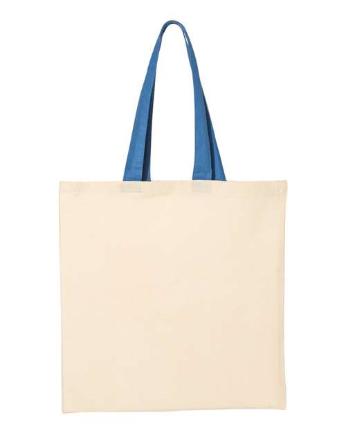 Economical Tote with Contrast-Color Handles - Image 31