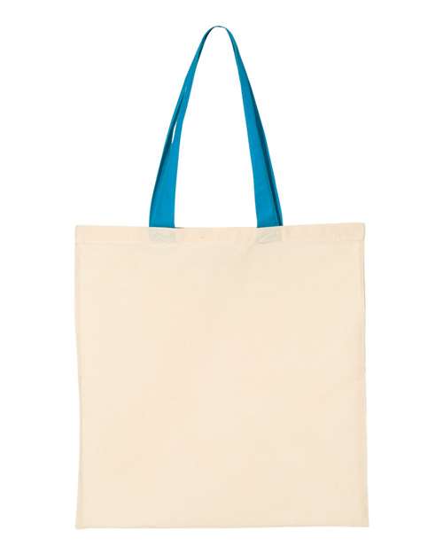 Economical Tote with Contrast-Color Handles - Image 33