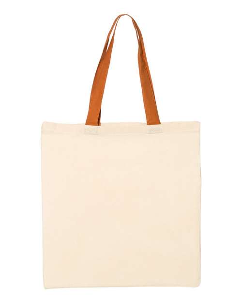 Economical Tote with Contrast-Color Handles - Image 35
