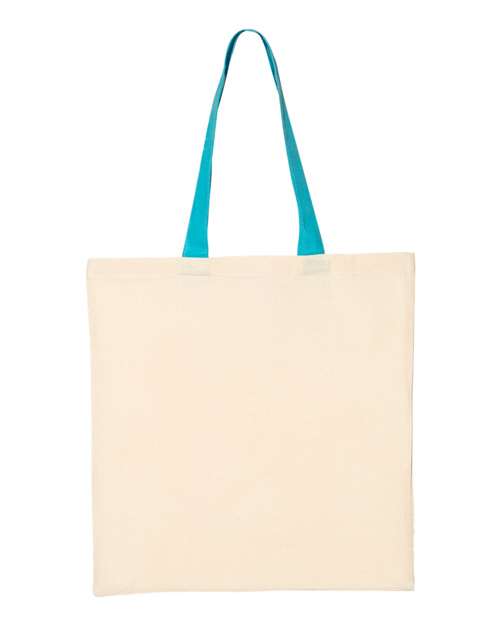 Economical Tote with Contrast-Color Handles - Image 37